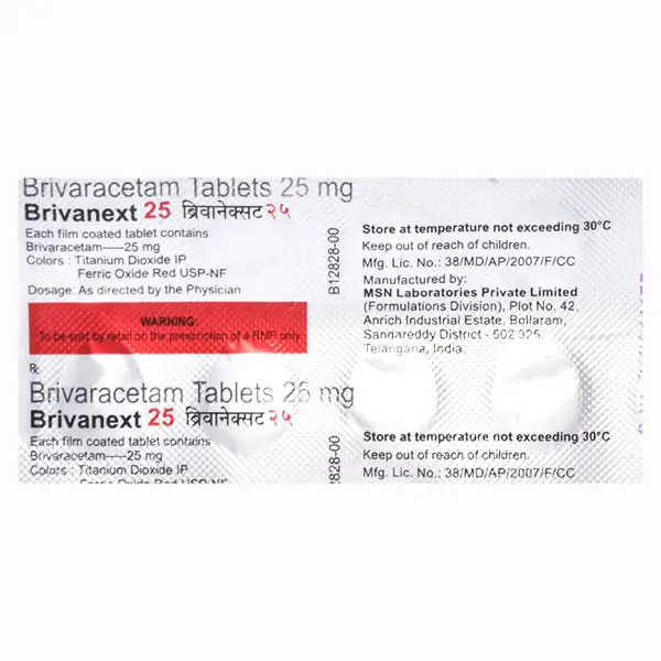 Brivanext 25 Tablet